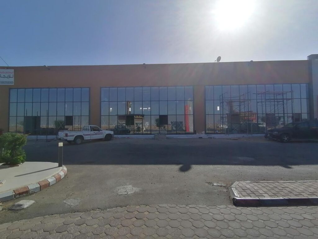زجاج استركشر نهائي